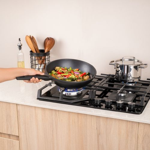 Encimera Vidrio Templado a Gas - 60cm - SOLCO066 - S.Collection