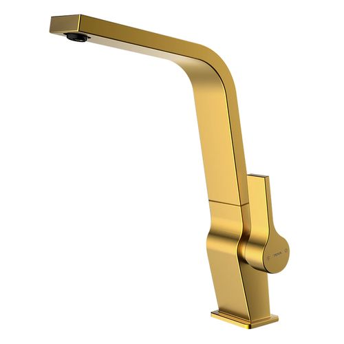 Monocomando Teka Icc 915 P/Cocina Al Mueble C/Tratamiento Pvd Acabado Brass