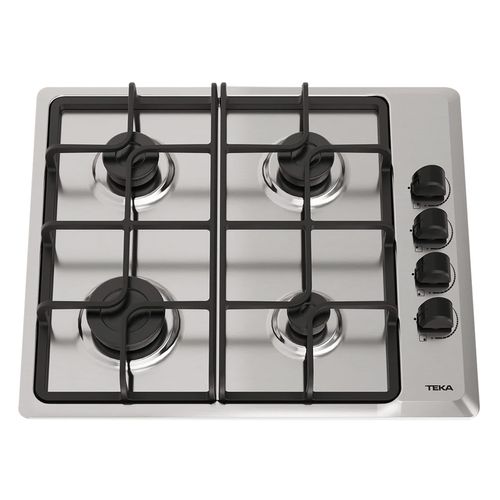Cocina Teka Encimera A Gas/4 Zonas De Coccion/Parr Hf Hlx 640 Kba1C Ix (Cl) A Inox