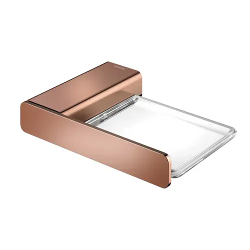 Jabonera Docol Flat Cobre Pulido