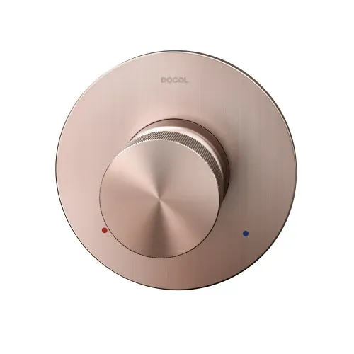 Monocomando Docol Mix&Match Para Ducha S/Salida S/Cpo Interno Cobre Cepillado