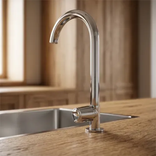Llave Vainsa Egeo Para Bar Pico B Acabado Inox