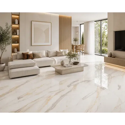Gres Porcelánico Celima Calacatta New Dorado Mate - 60X60 cm - 1.44 m2