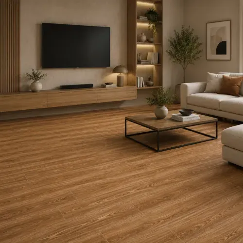 Gres Porcelánico Sauco Caramelo Mate - 20X120 cm - 1.20 m2