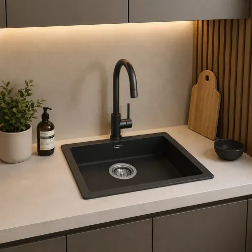 Lavadero Schock Cristadur Quadro Para Sobreponer