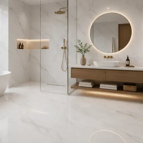 Porcelanato Aurora Gold Pulido - 60X120 cm - 1.44 m2
