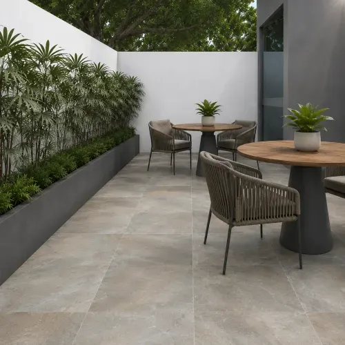 Porcelanato Arizona Gray Mate Antideslizante - 60X60 cm - 1.80 m2