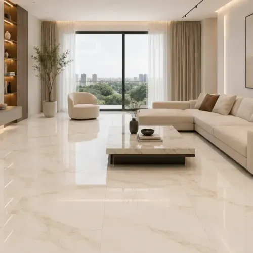 Porcelanato Calacatta Ouro Pulido - 60X120 cm - 1.44 m2