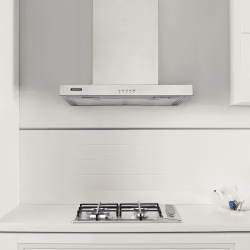 Campana de Pared Decorativa New Dritta Wall Ac/Inox 60 cm