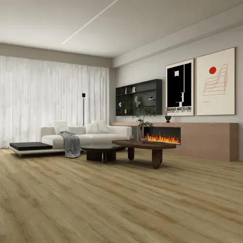 Piso Spc Roble Beige 5.0 mm - 18X122 cm 2.23 m2