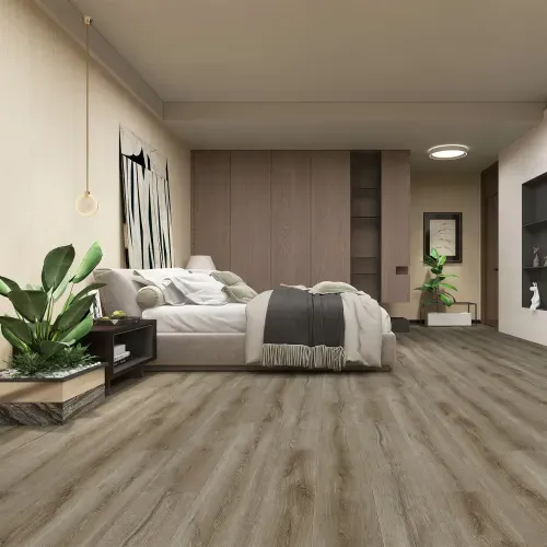 Piso Spc Roble Greige 5.0 mm - 18X122 cm - 2.23 m2