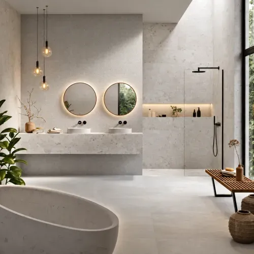 Mayólica Ambrosia White Piedra Mate - 30x90 cm - 1.08 m2